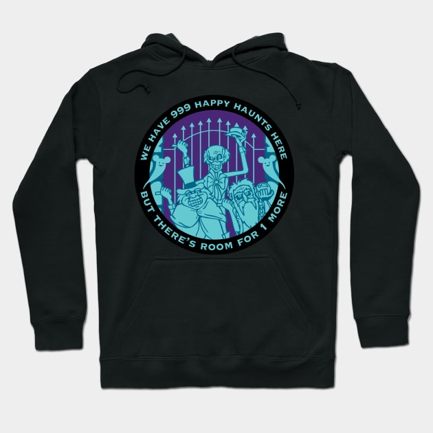 999 Happy Haunts Hoodie by Erekyu